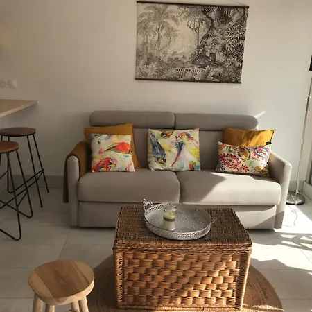 Apartment T2 Avec Piscine, Jardin, Clim Et Parking Bandol